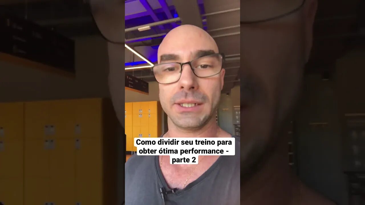 Como dividir seu treino para obter ótima performance- parte 2 #shorts