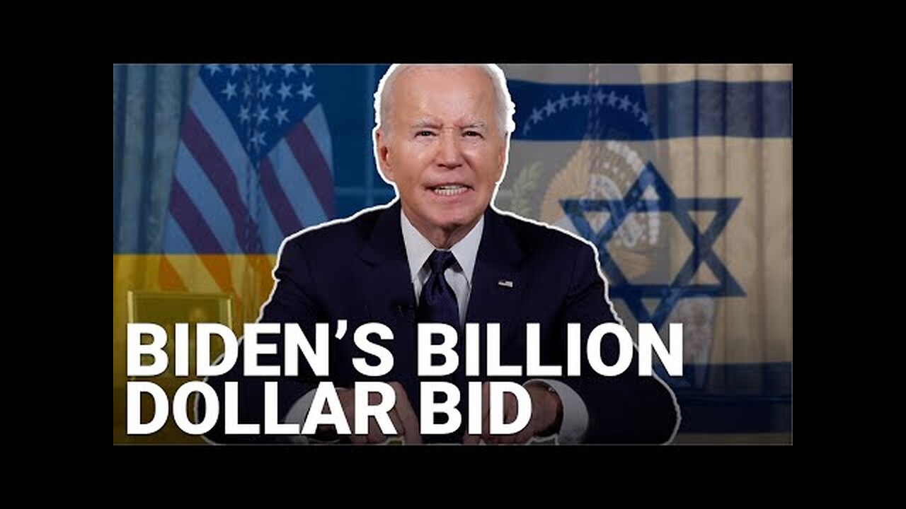 ‘We cannot let Hamas and Putin win’ | Biden’s $100 billion Israel/Ukraine package