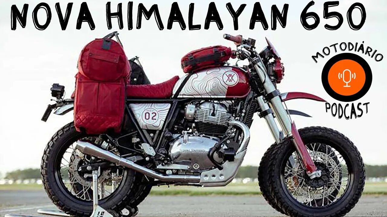 Nova Royal Enfield Himalayan 650 começa a ser desenvolvida