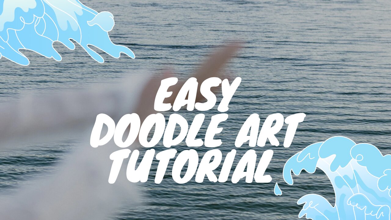 Easy doodle tutorial for beginners