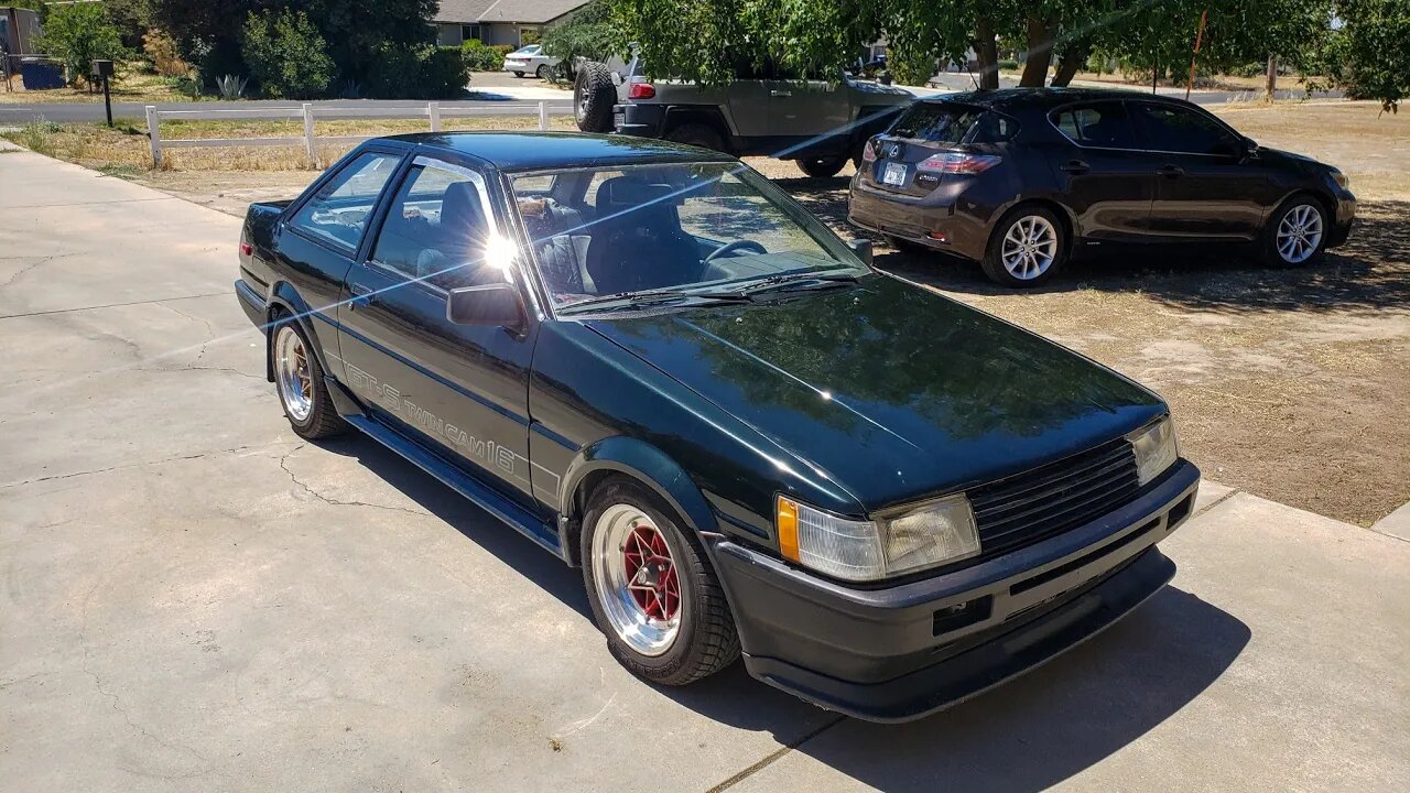 Final build video on AE86 Zenki Levin