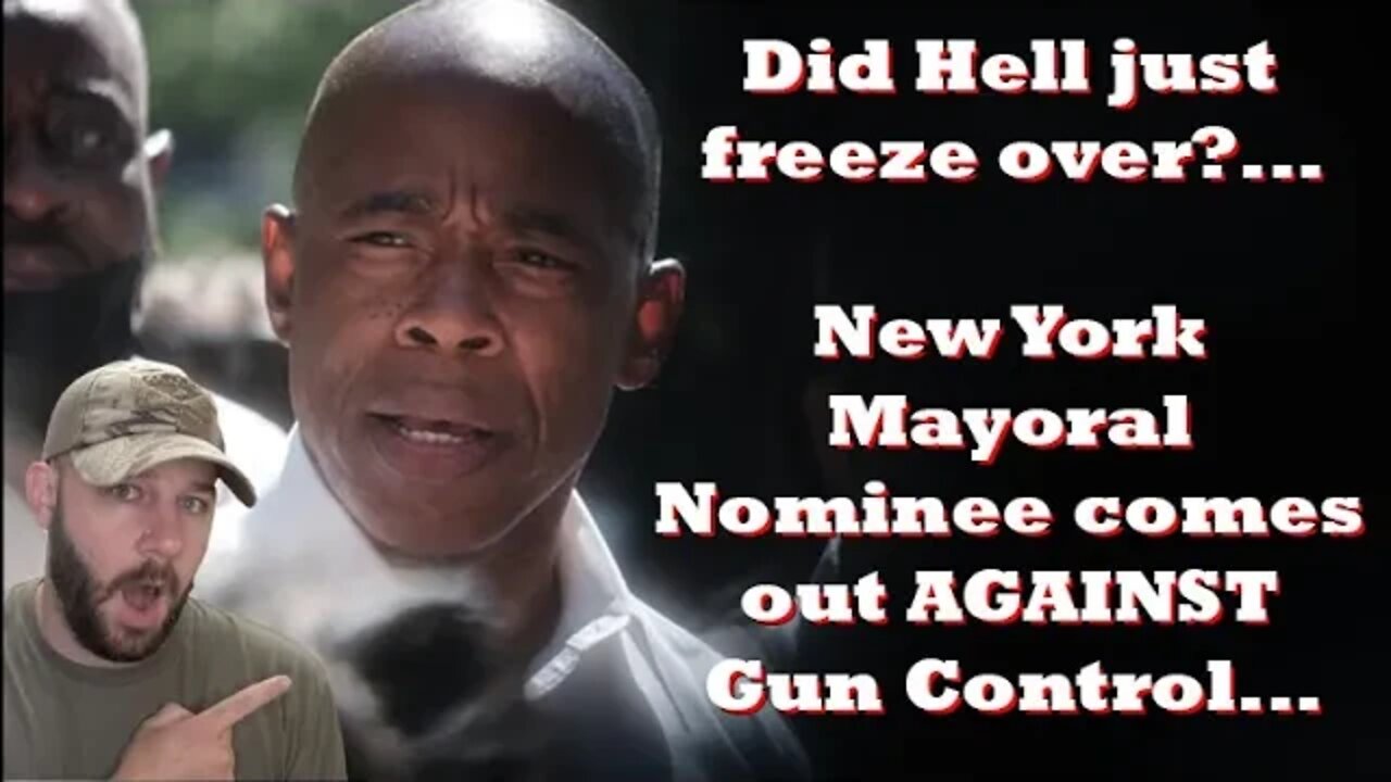 New York Mayoral Nominee says “Dem priorities on gun laws are misplaced”…