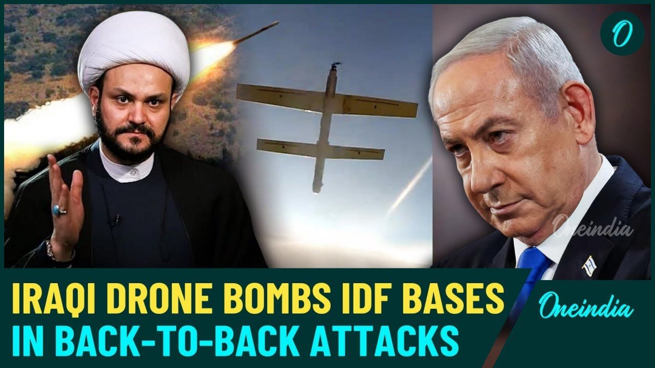 VIDEO | Iraqi Resistance Fighters Bomb Israeli Military Facilities in Two Back-to-Back Strikes