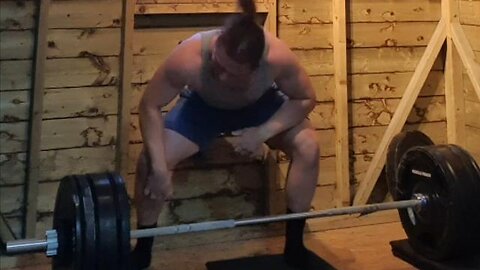 NEW-TECH EXCLUSIVE: 3x3 142.5 Kgs Deadlift Back-Off Sets. Last Set.