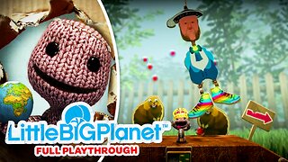 LittleBigPlanet Full Playthrough | PS3