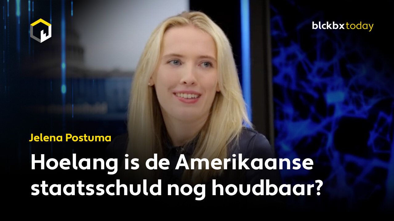 Hoelang is de Amerikaanse staatsschuld nog houdbaar? - Jelena Postuma