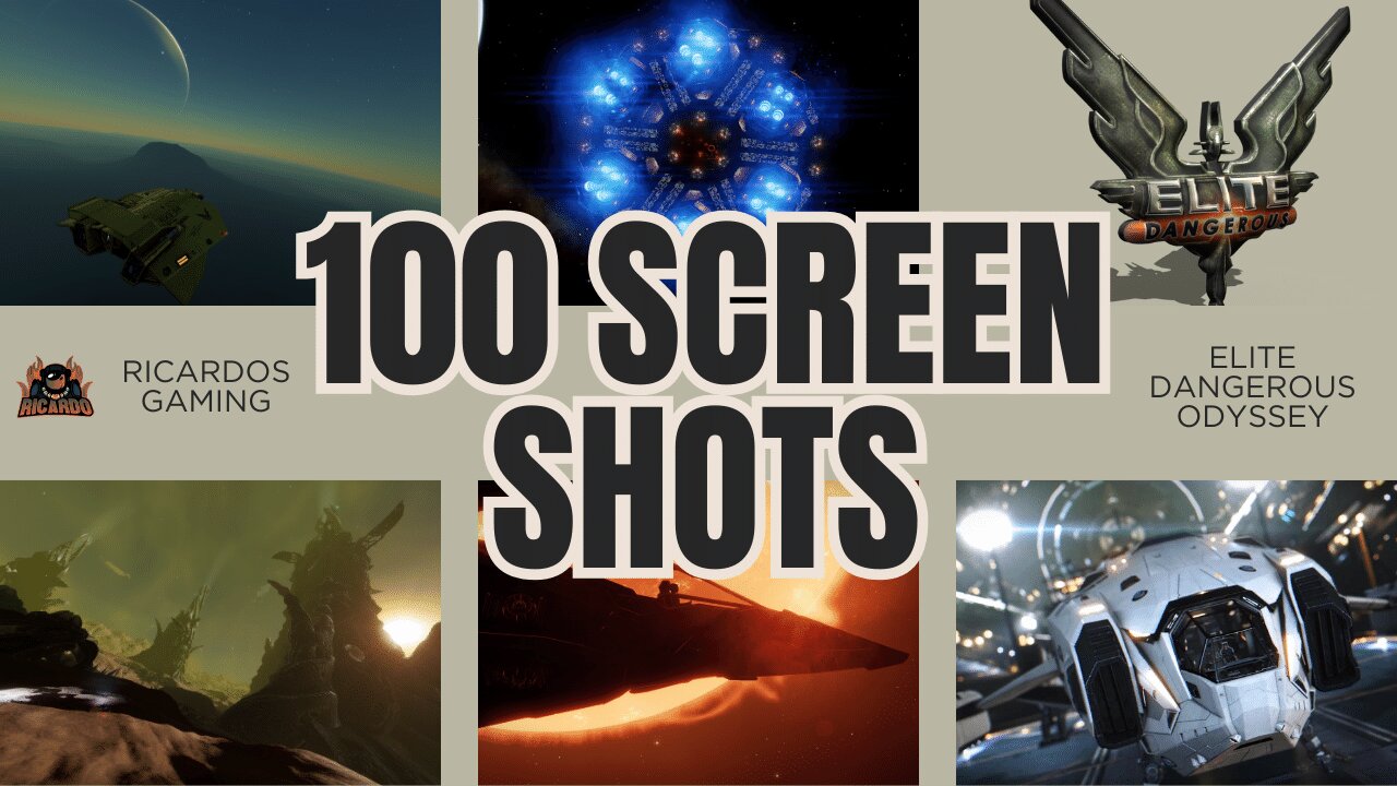 100 Elite Dangerous Screen Shots - In Game Content