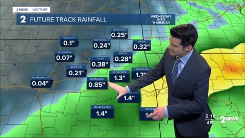 Warm Monday ahead before next cold front