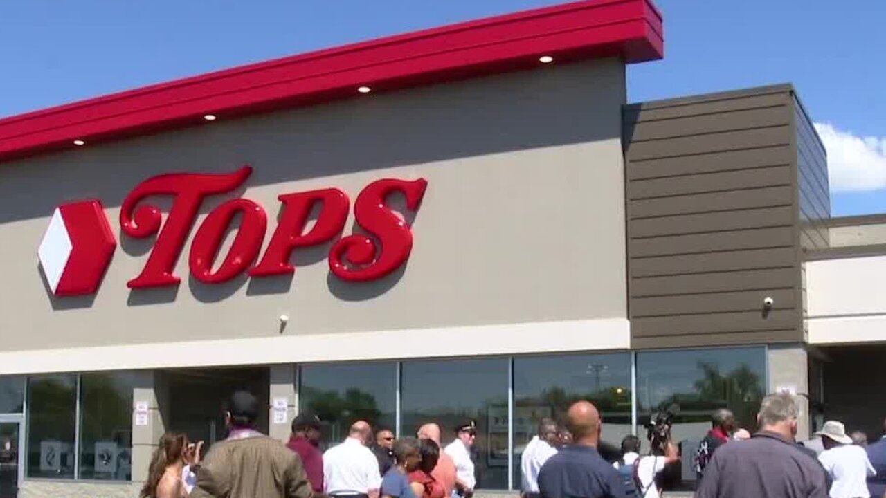 Top supermarket in Buffalo reopens after May's mass shooting