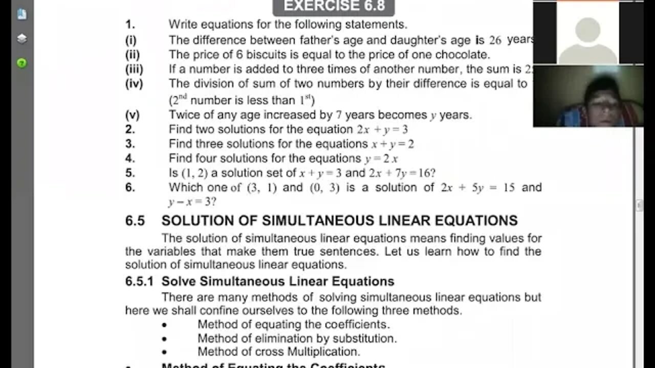 Class 8th Maths Ex 6 7