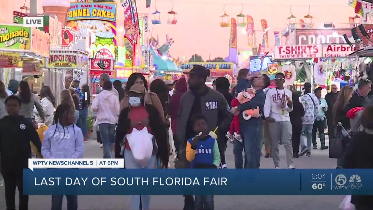 Last day of the South Florida Fair