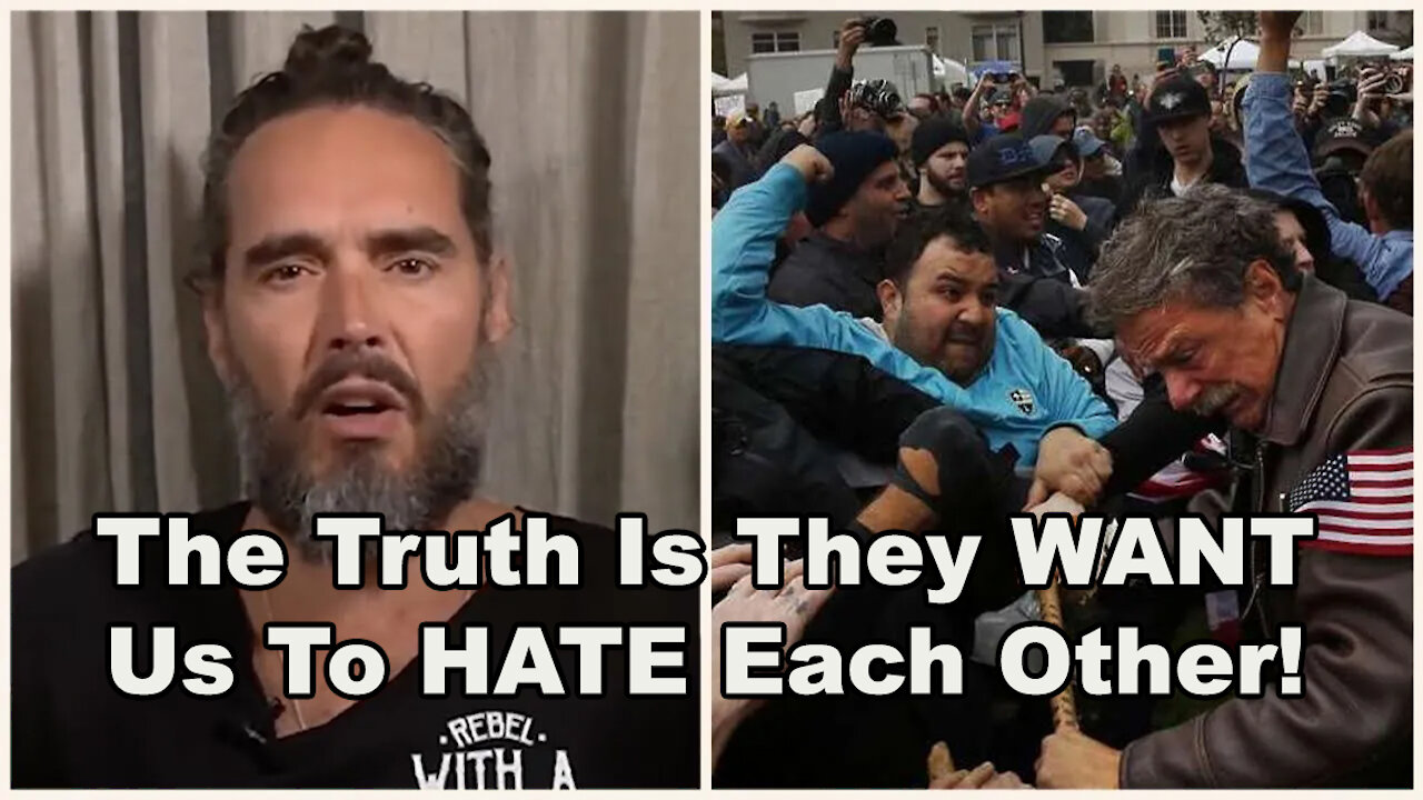 The Truth Is They WANT Us To HATE Each Other!