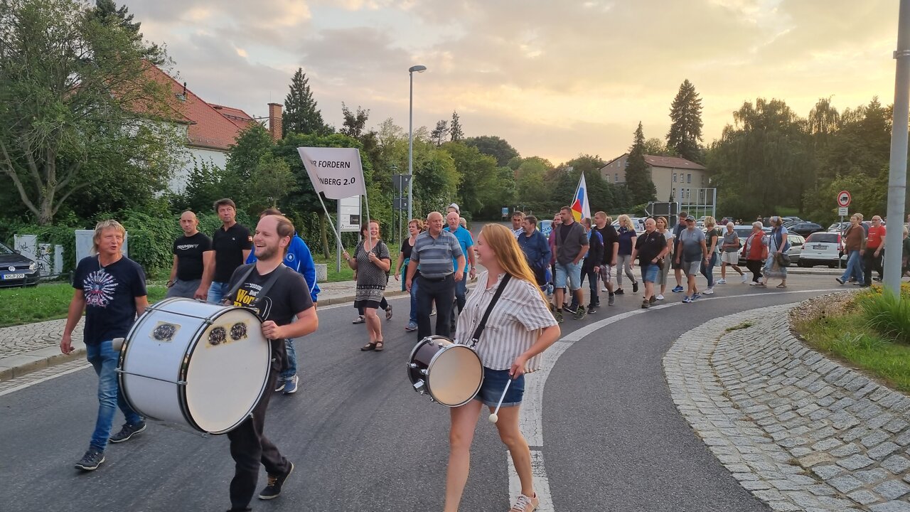 SPAZIERGANG für Frieden, Freiheit, Selbstbestimmung und Souverenität - KAMENZ, 05 09 2022