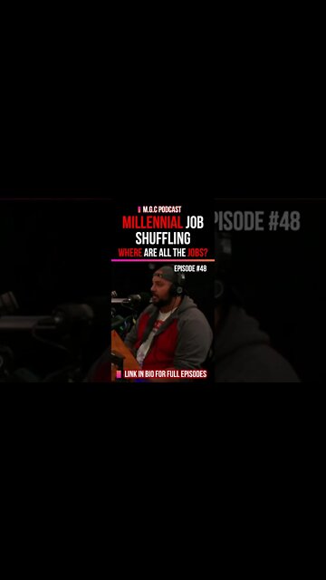 #millennial￼ Job Shuffling￼ - Love this guy! Full episode on our channel. #millennials