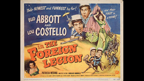 In The Foreign Legion ( Bud Abbott & Lou Costello ) Full Movie 1950