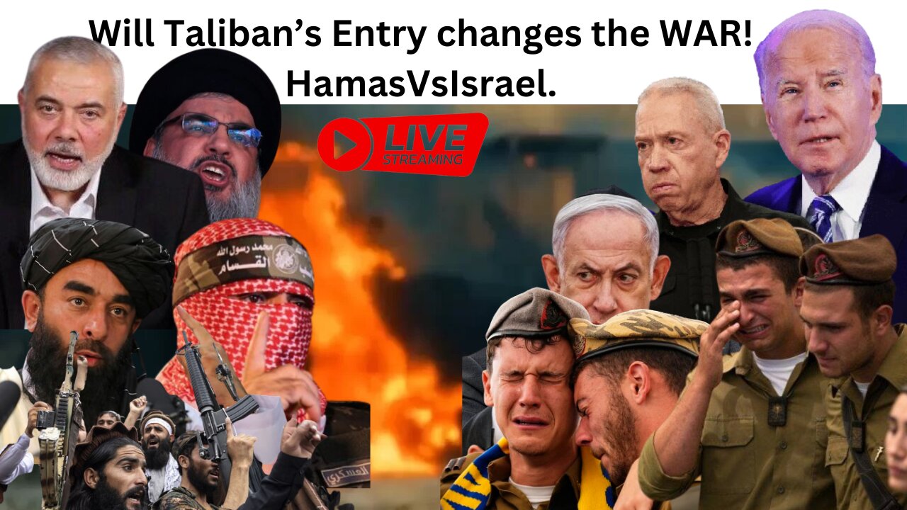 Taliban and Iran Proxies Entry in the HamasIsrael WAR | Al Khurasan