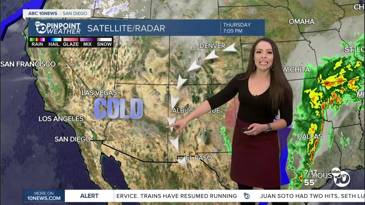 ABC 10News Weather with Meteorologist Angelica Campos