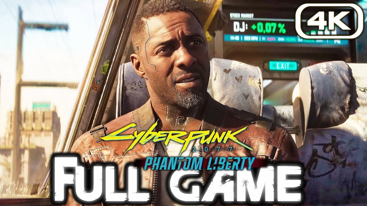 Cyberpunk 2077: Phantom Liberty Full Gameplay Walkthrough - No Commentary [FULL GAME] 4K 60FPS UHD