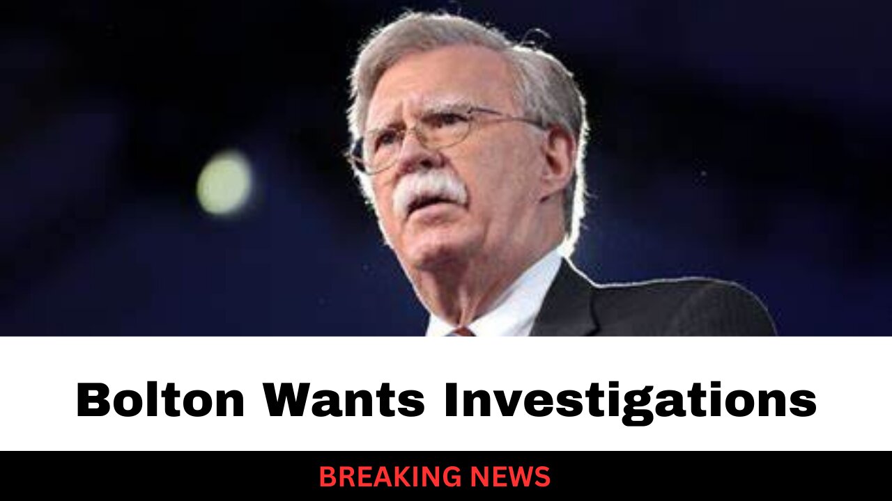 John Bolton Calls For Tulsi Gabbard And Matt Gaetz To Be Investigated
