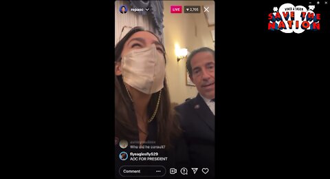 AOC Sarcastically Mocks McCarthy On Her IG Live