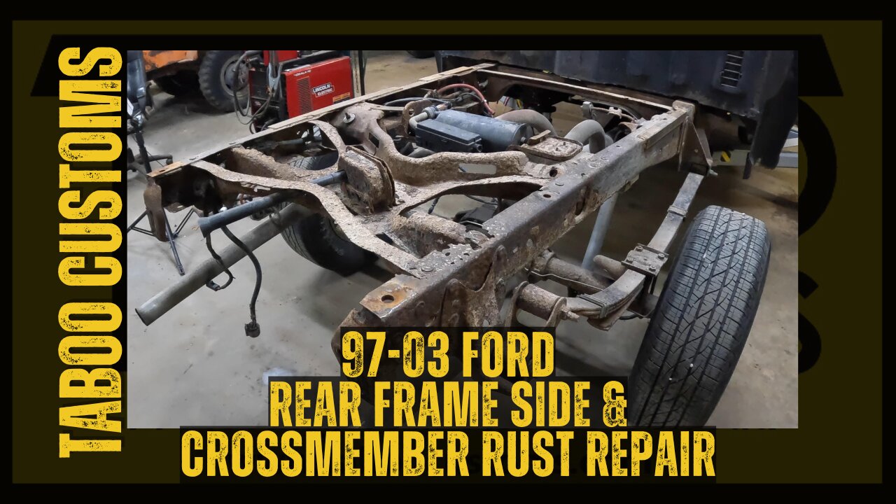 Ford F150 - Rear Frame and Crossmember Repair/Replacement