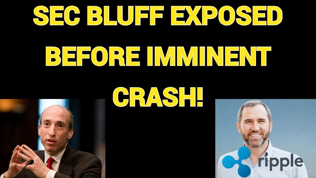 SEC Bluff Exposed Before Imminent Crash!