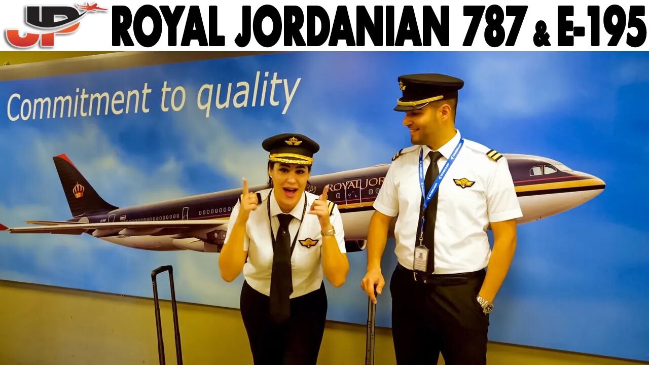 Piloting ROYAL JORDANIAN Boeing 787 & Embraer 195 | Great Cockpit Views