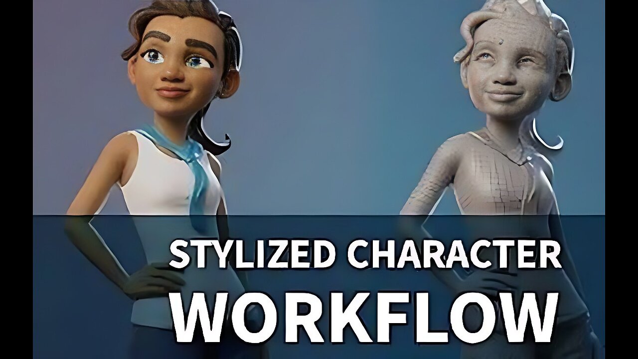 Stylized workflow with blender