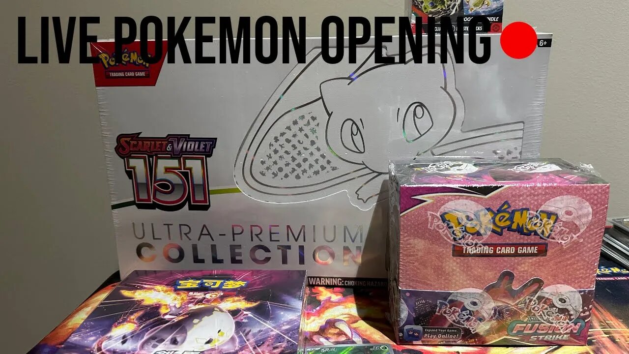 Weekend Opening Time! - 151 UPCS for Sale - Live Pokemon Store -