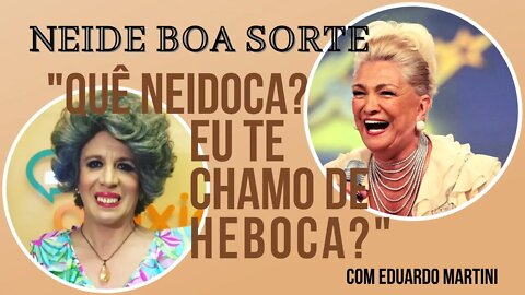 😍[RARO] NEIDE BOA SORTE no programa da HEBE em 2006😅