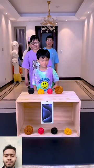 The game only depends on the luck of who has the lucky iPhone #viralvideo #reels