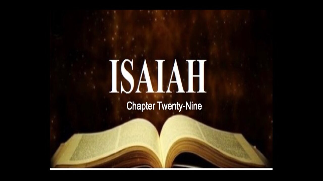 113 Isaiah Chapter 29