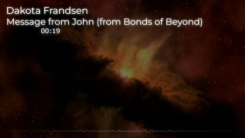 Message from John - Dakota Frandsen