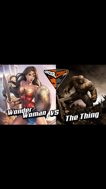 WONDER WOMAN Vs. THE THING - Comic Book Battles: Who Would Win In A Fight?