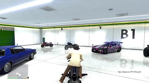 GTA Online Ps5 character No commentary.