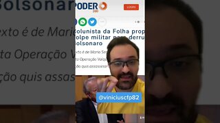REVOLTANTE! Jornalista defendeu PUBLICAMENTE GOLPE militar contra Bolsonaro e NADA ACONTECEU P1
