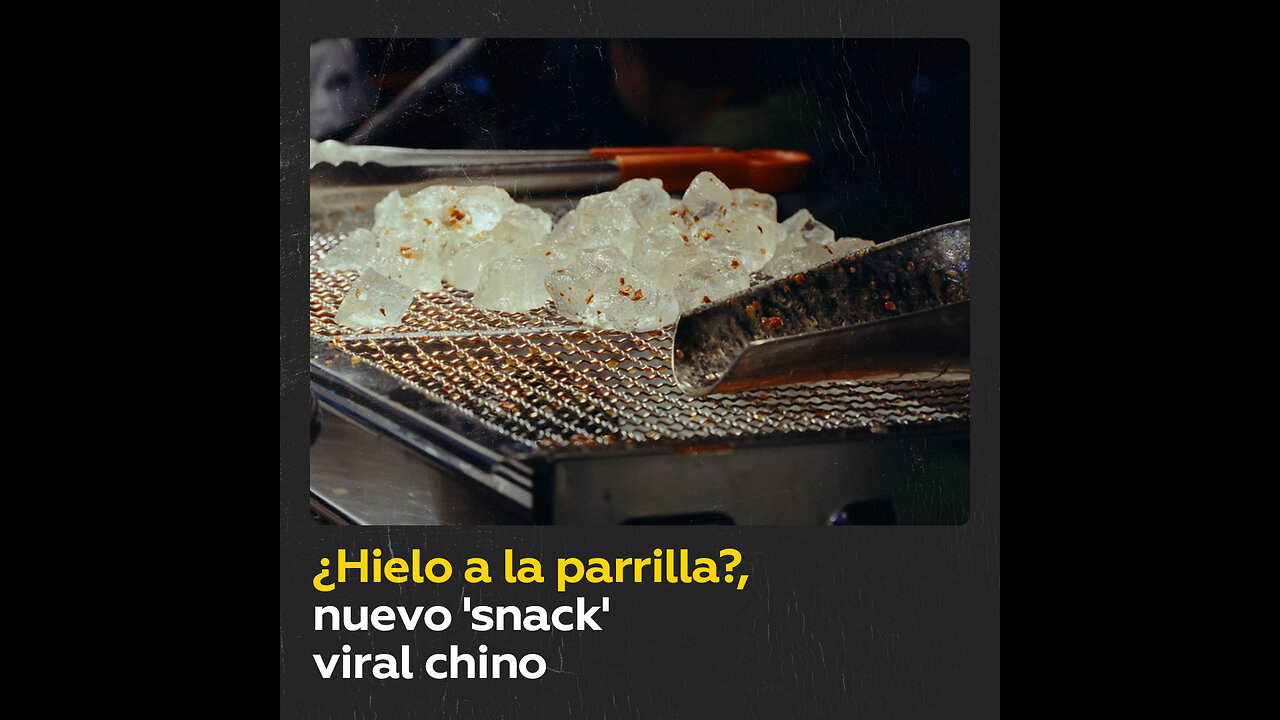 Nuevo ‘snack’ chino: cubitos de hielo sazonados y asados