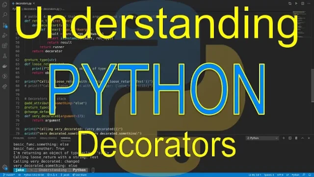 Understanding Python: Decorators