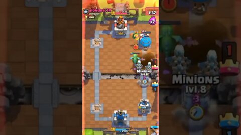 Vs Alondra_311(3) - Clash Royale - Legendary's Infinite Elixir #shorts