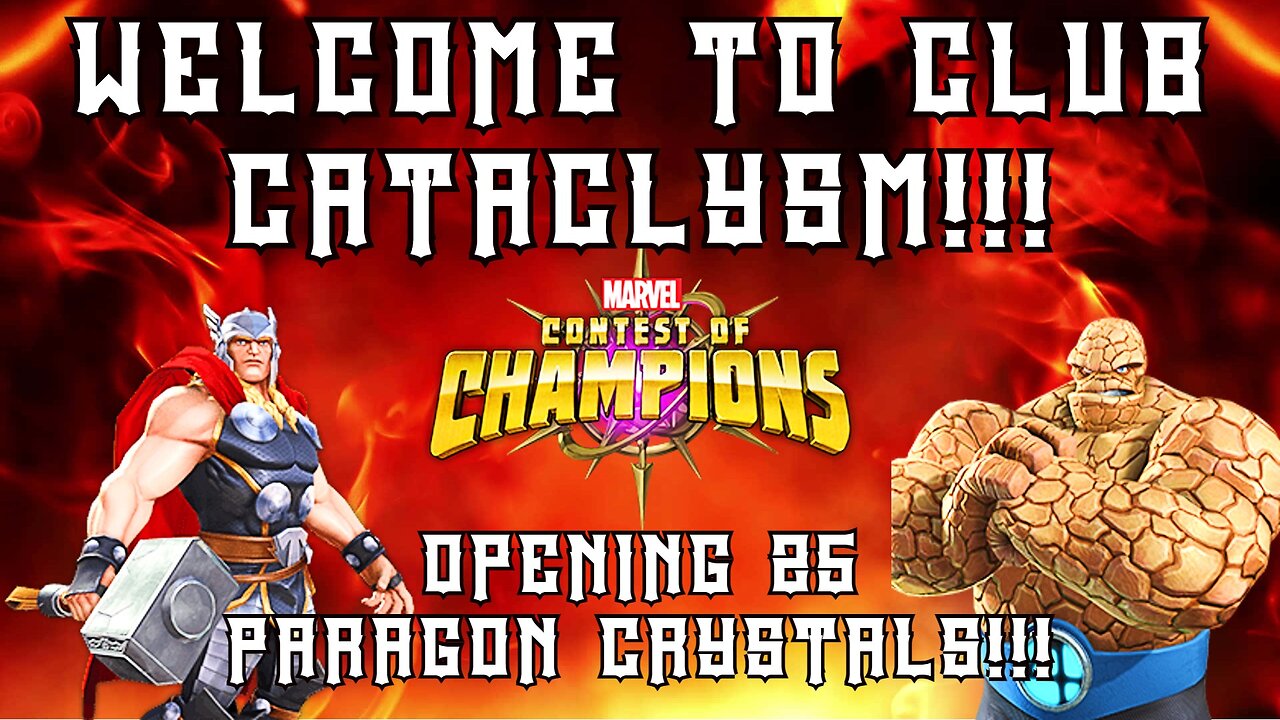 Opening 25 Paragon Crystals With A Special Guest!!! #mcoc