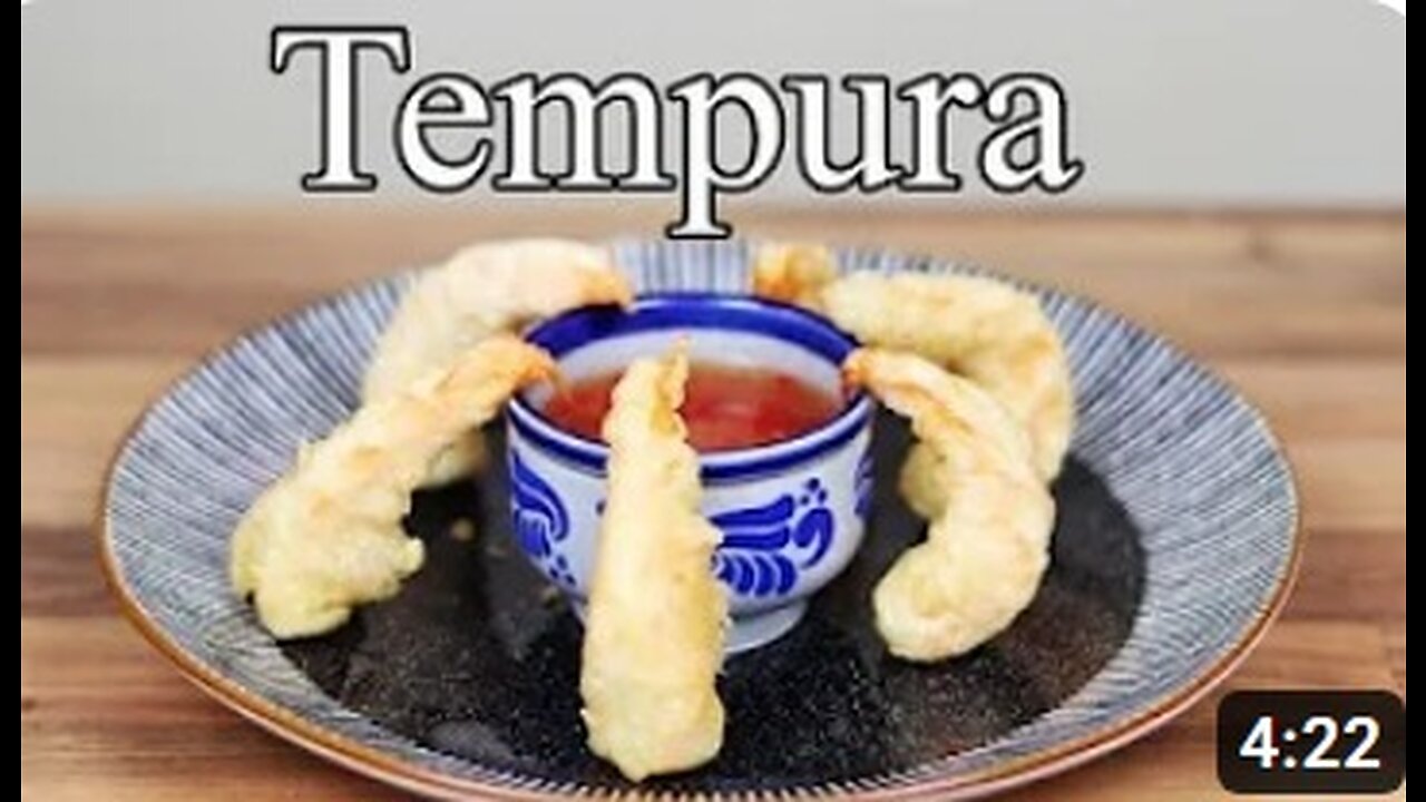 How to make super crispy TEMPURA PRAWNS at home