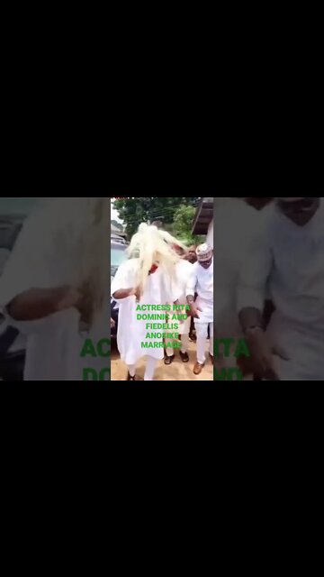 Rita Dominic and Fiedelis Anosike traditionally marriage