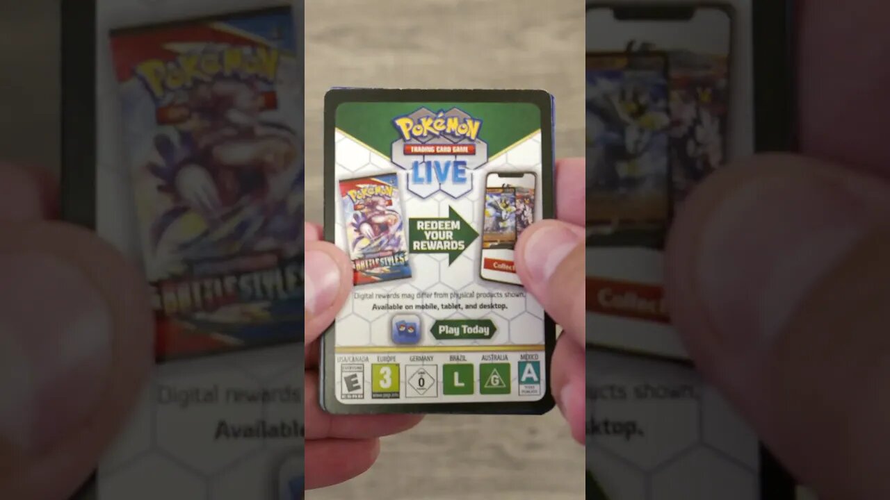 #SHORTS Unboxing a Random Pack of Pokemon Cards 373