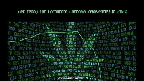 Get ready for Corporate Cannabis insolvencies in 2020