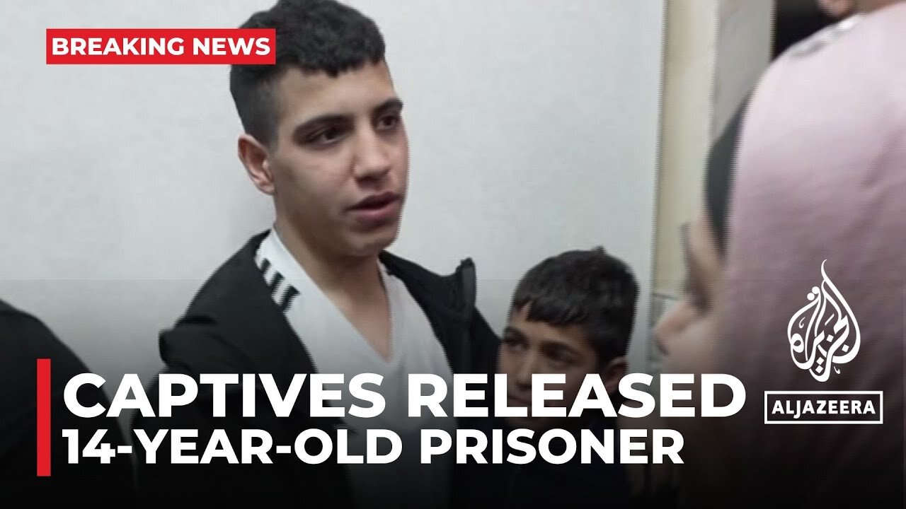 14-year-old prisoner Ahmad Salayme has been released