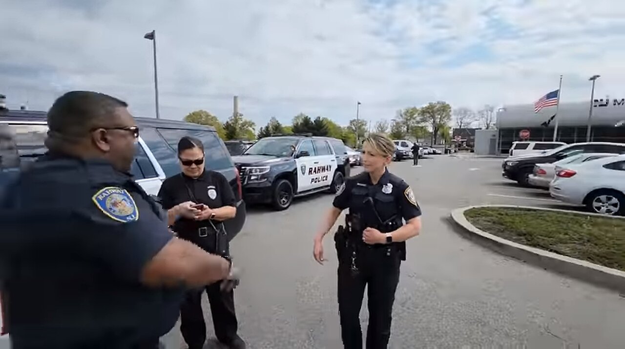 Aggressive Police Officer Attempts To ILLEGALLY Search Journalist! Sgt. Sets Horrible Example!