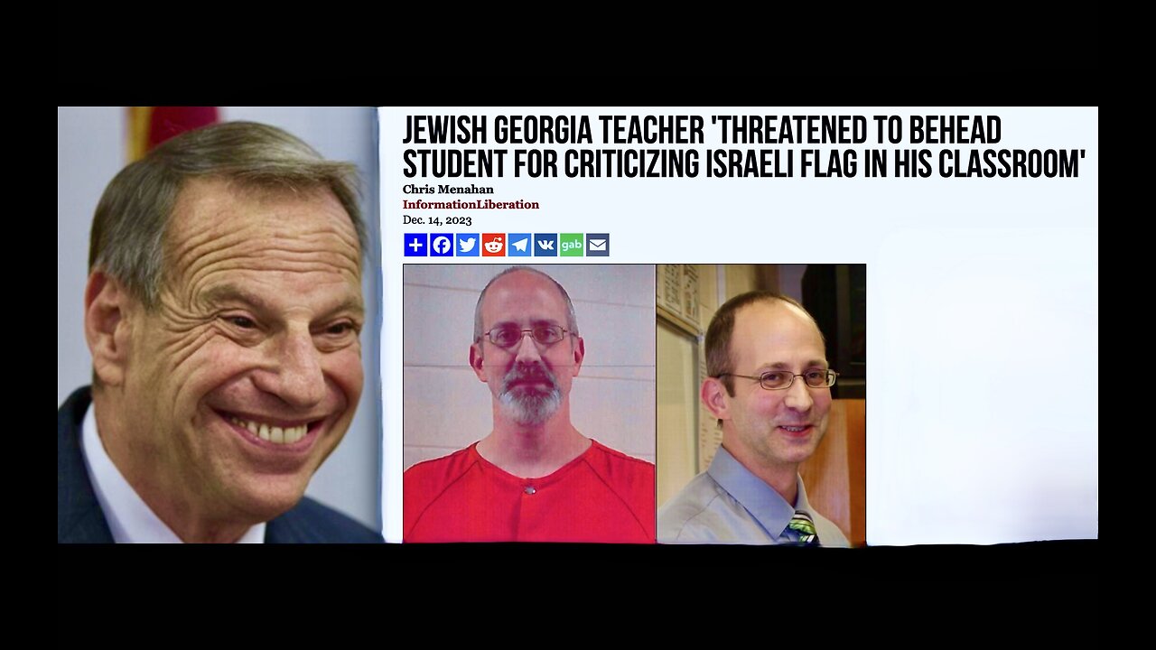 Jewish Teacher Threatens To Behead Female Student Kash Patel Confirms Space Force Intergalactic Wars