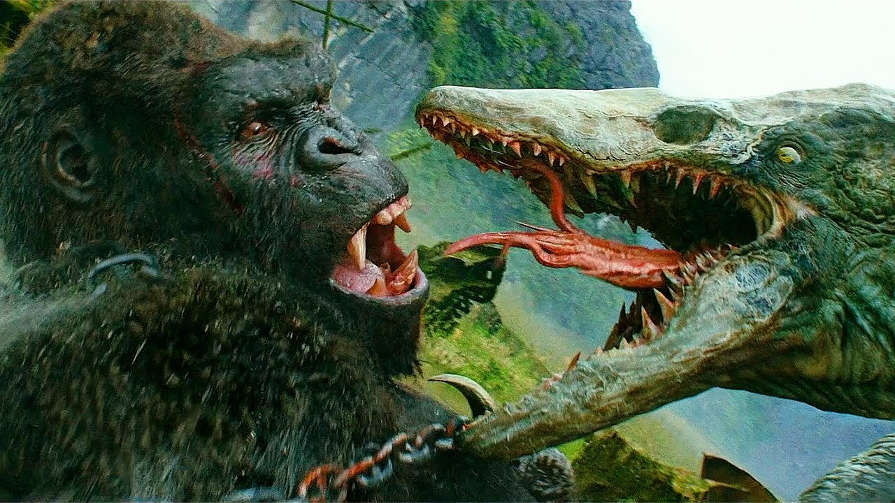 Kong - Skull Island - Kong vs. Skull Devil