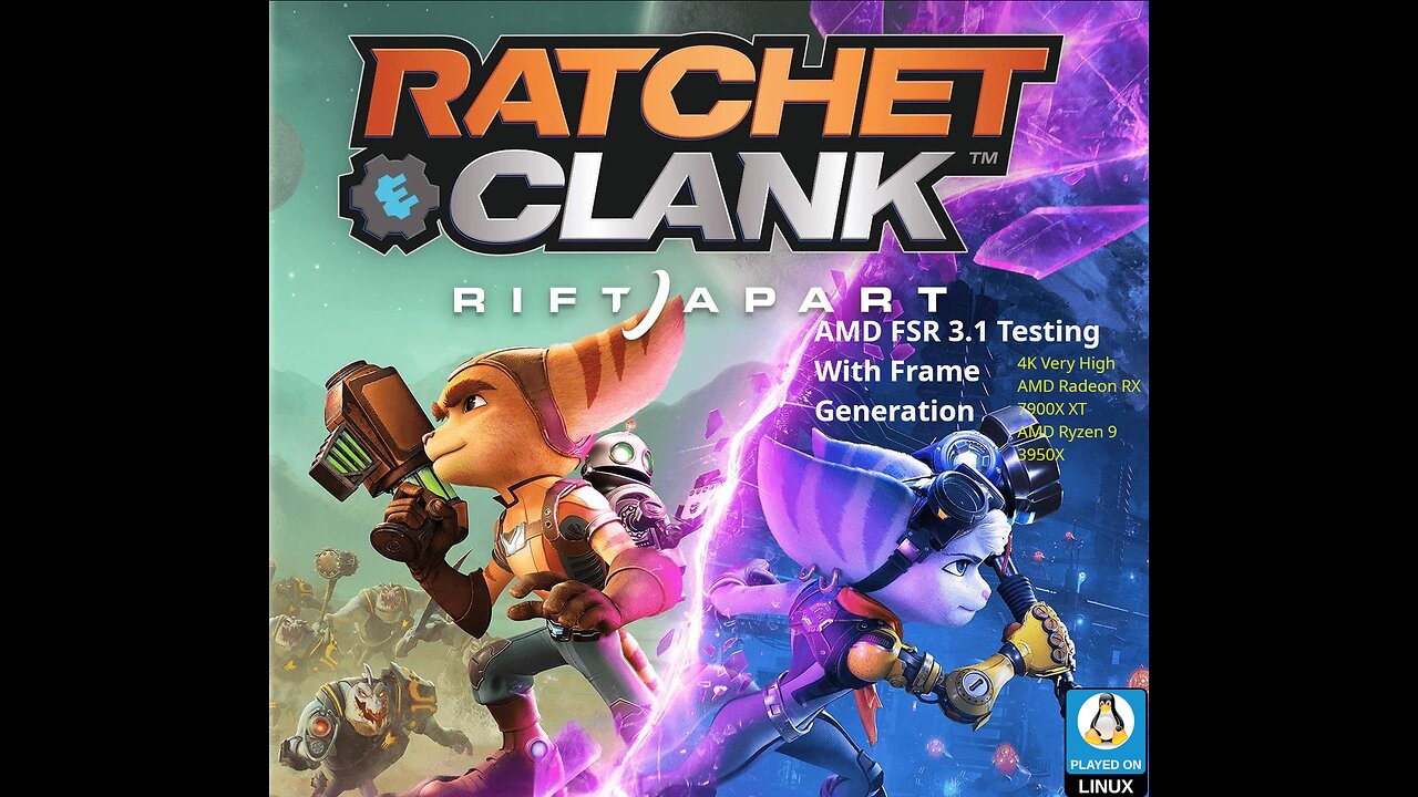 Ratchet and Clank Rift Apart XeSS 1.3 and FSR 3-1 FrameGen Testing