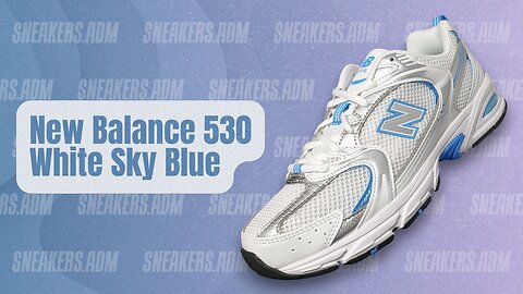 New Balance 530 White Sky Blue - MR530DRW - @SneakersADM